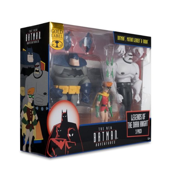 DC DIRECT - NEW BATMAN ADVENTURES 3PK - BATMAN, MUTANT LEADER AND ROBIN - LEGENDS OF THE DARK KNIGHT