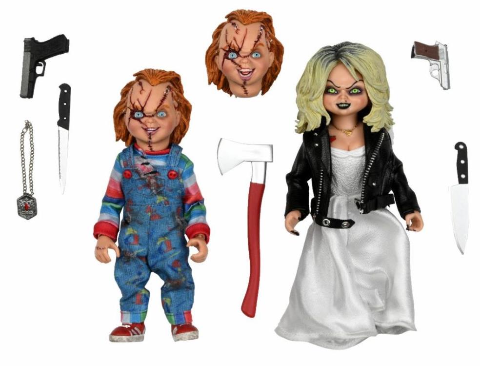 Neca - Bride of Chucky Chucky and Tiffany Clothed Figure Two-Pack