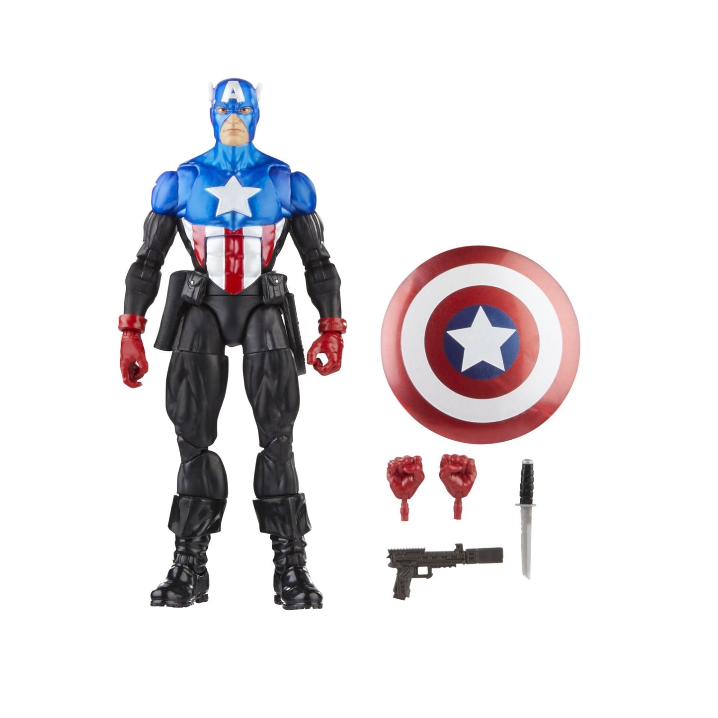 Marvel Legends Series: Captain America - Bucky Barnes - Avengers 60th Anniversary - Exclusive (Subpar Packaging)