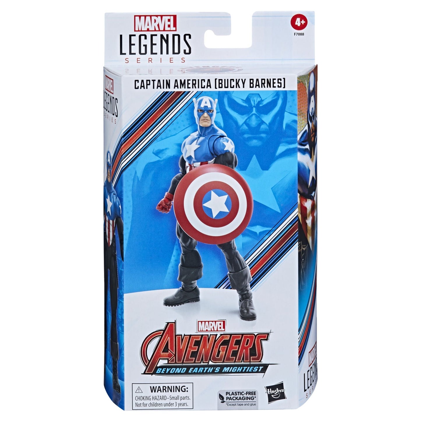 Marvel Legends Series: Captain America - Bucky Barnes - Avengers 60th Anniversary - Exclusive (Subpar Packaging)