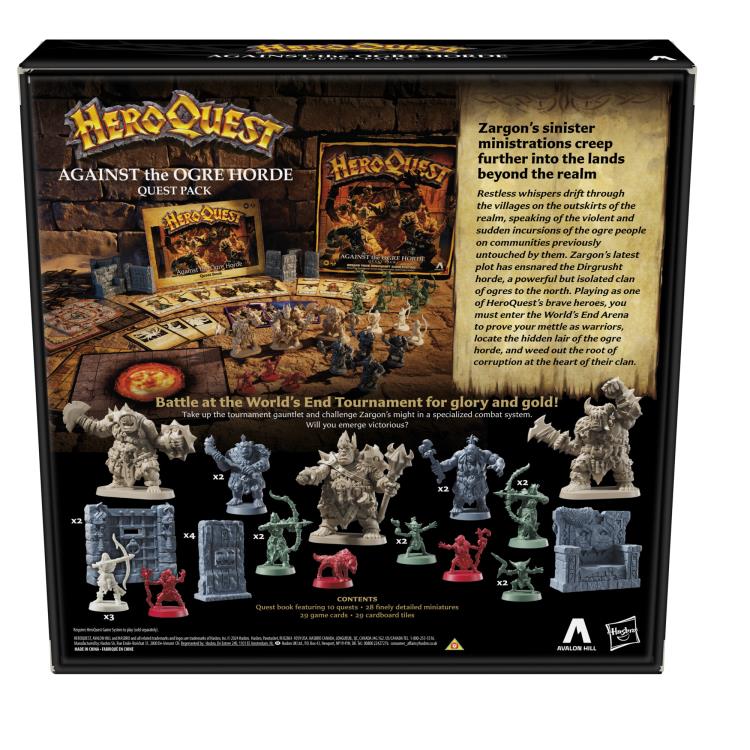 Hero Quest Against the Ogre Horde Quest Pack