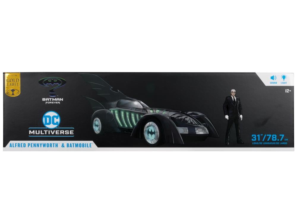 Batman Forever DC Multiverse Gold Label  Batmobile Set ( NO ALFRED )