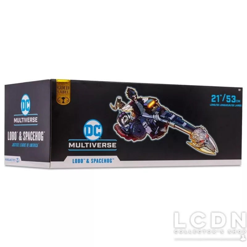 DC Multiverse Lobo & Spacehog - Gold Label - Justice League of America