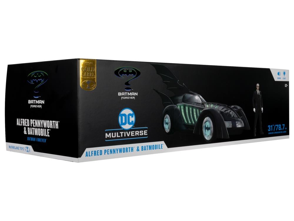 Batman Forever DC Multiverse Gold Label  Batmobile Set ( NO ALFRED )