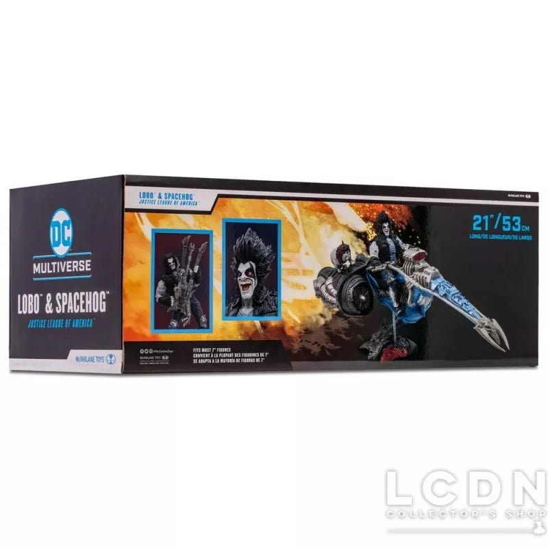 DC Multiverse Lobo & Spacehog - Gold Label - Justice League of America