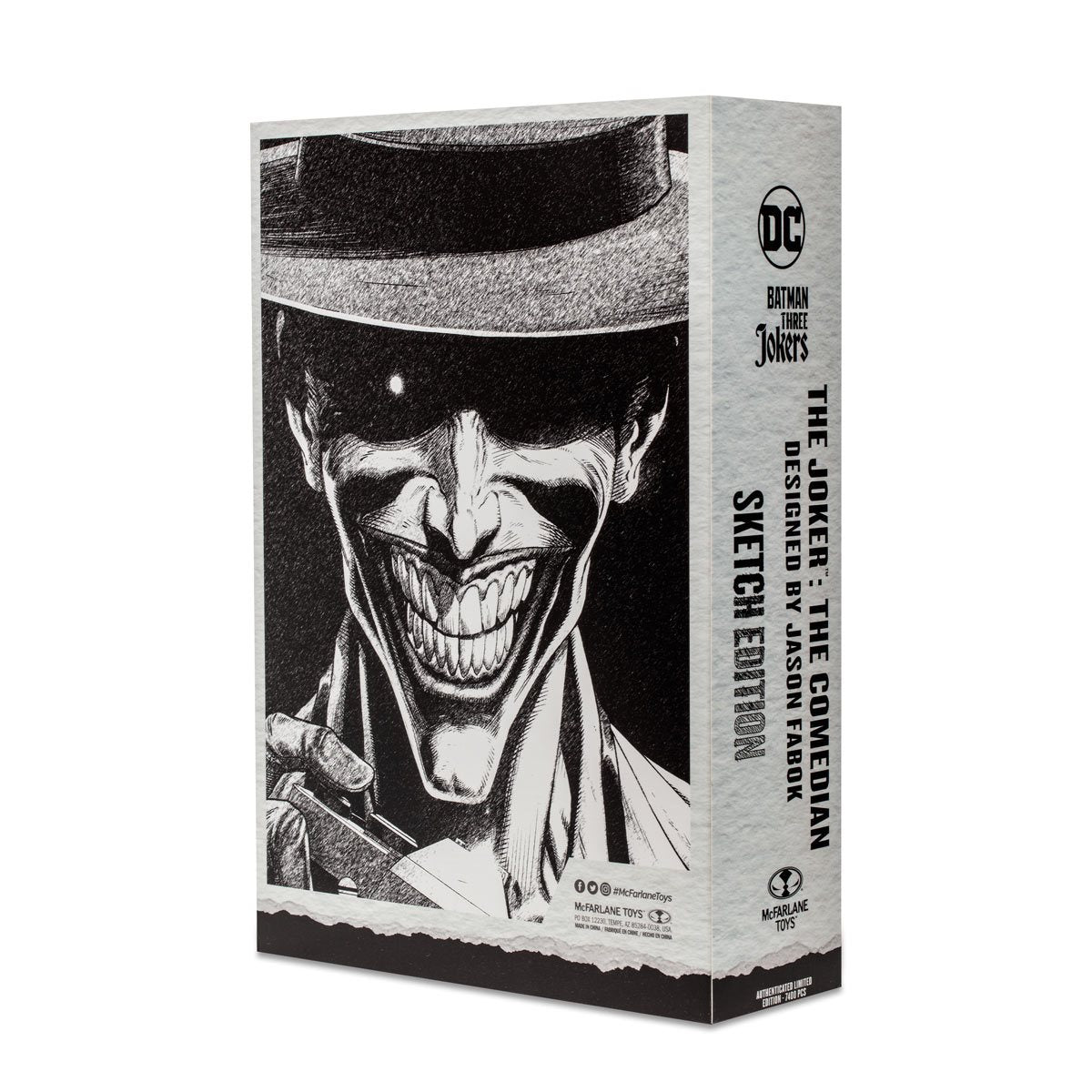 DC Multiverse - The Joker Comedian - Sketch Autograph  - Exclusive
