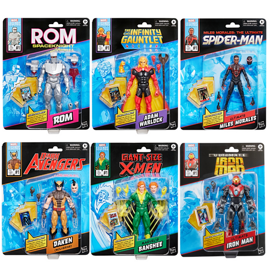 Marvel Legends Series Mini-Comics Wave 1 COMPLETE SET OF 6