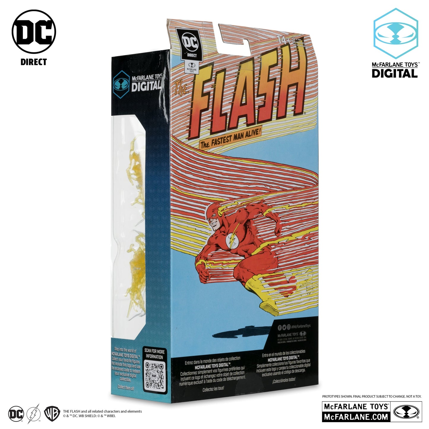 Dc Direct The Flash (Speed Force)   - The Flash - Platinum / Chase