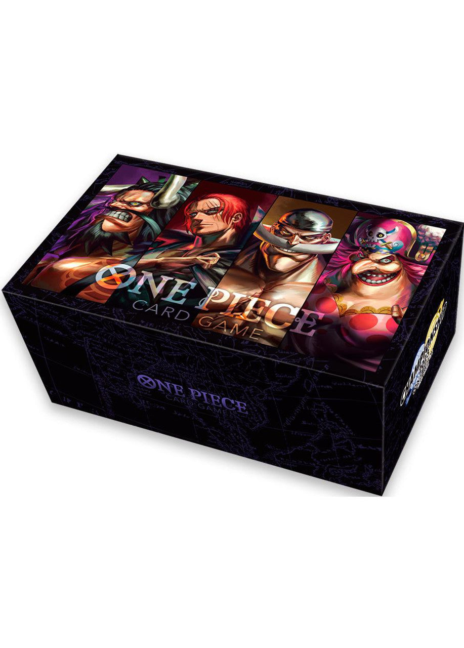 One Piece Playmat and Card Case Set - Former Four Emperors