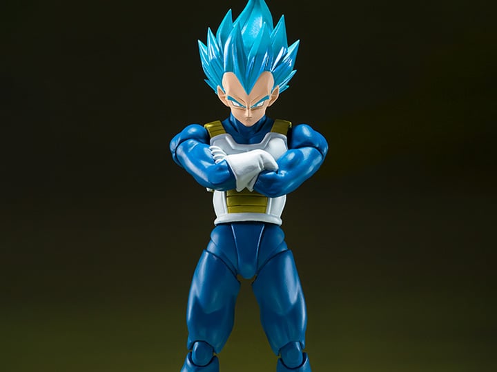 Dragon Ball Super S.H.Figuarts Super Saiyan God Super Saiyan Vegeta - Unwavering Saiyan Pride