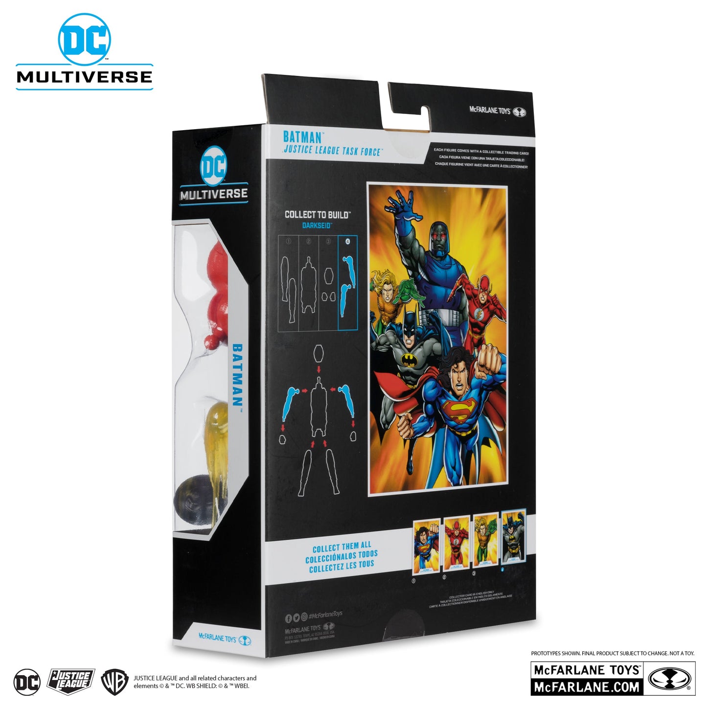 Justice League Task Force DC Multiverse Batman Action Figure - Collect to Build: Darkseid - Platinum / Chase