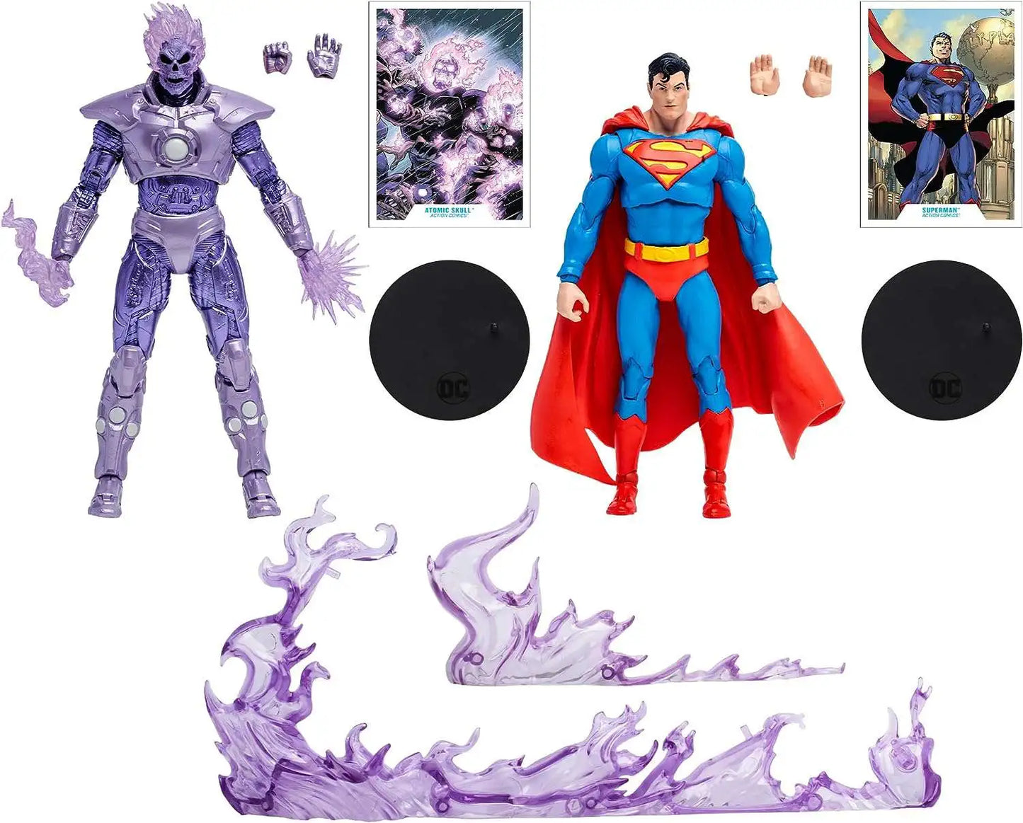 DC Multiverse Gold Label Collection Atomic Skull vs. Superman Exclusive Action Figure 2-Pack