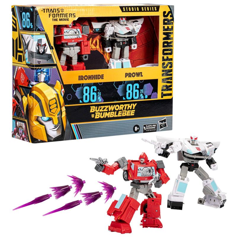Transformers Studio Series Ironhide and Prowl Action Figure Set - 2pack - Exclusive