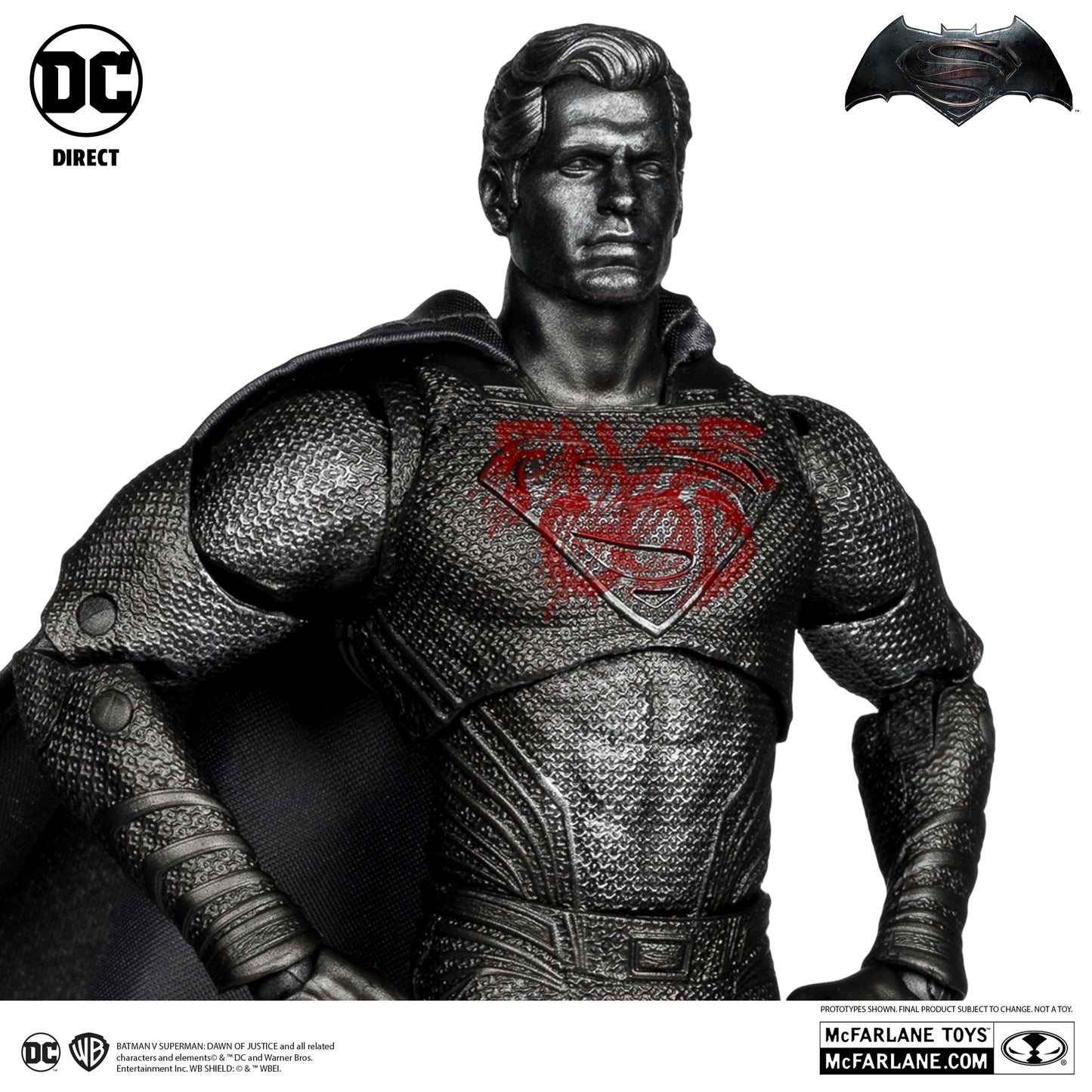 Batman v Superman: Dawn of Justice DC Multiverse - Superman (False God) - Chase / Platinum