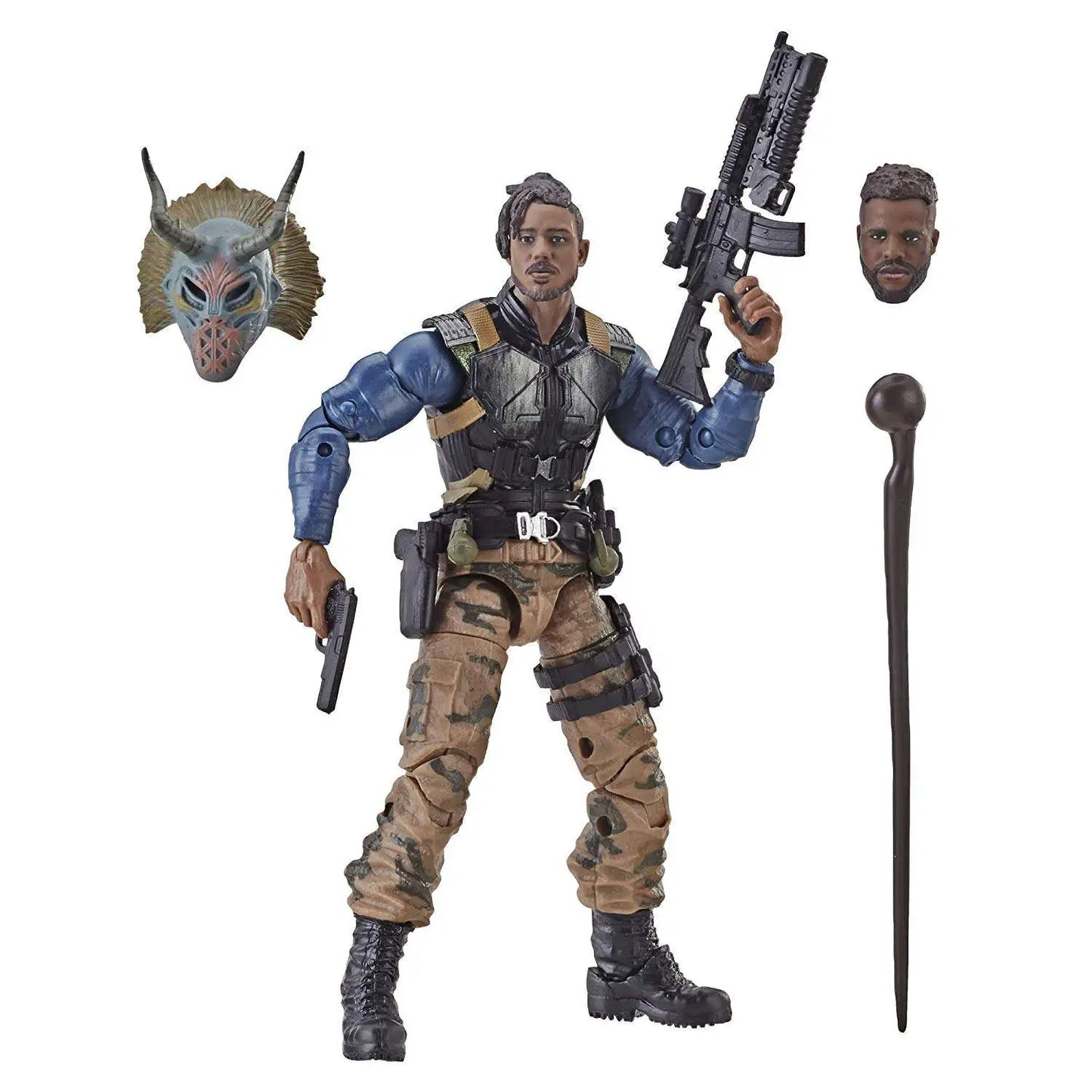 Marvel Legends - Black Panther  - M'Baku Series Erik Killmonger Action Figure [Military]