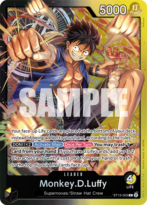 One Piece Starter Deck - The Three Brothers