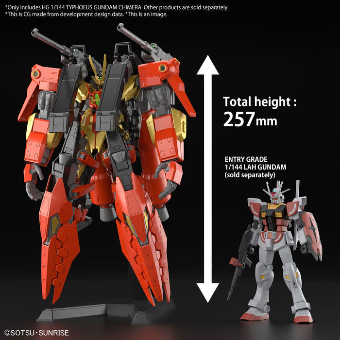 HG Typhoeus Gundam Chimera - Gundam Build Metaverse Large Unit