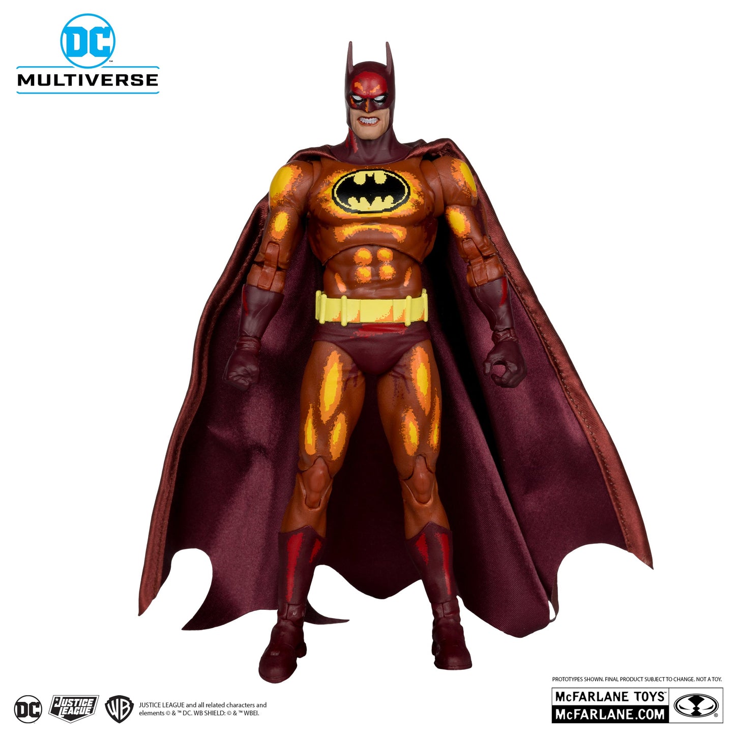 Justice League Task Force DC Multiverse Batman Action Figure - Collect to Build: Darkseid - Platinum / Chase
