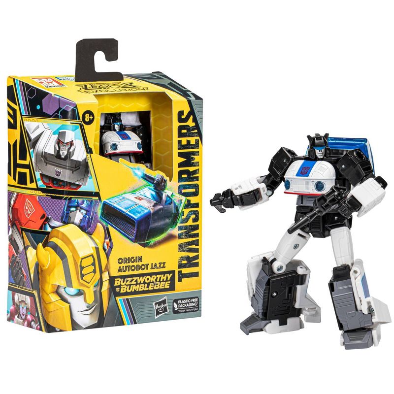 Transformers Legacy Evolution Buzzworthy Bumblee Origin Autobot Jazz Action Figure - Exclusive
