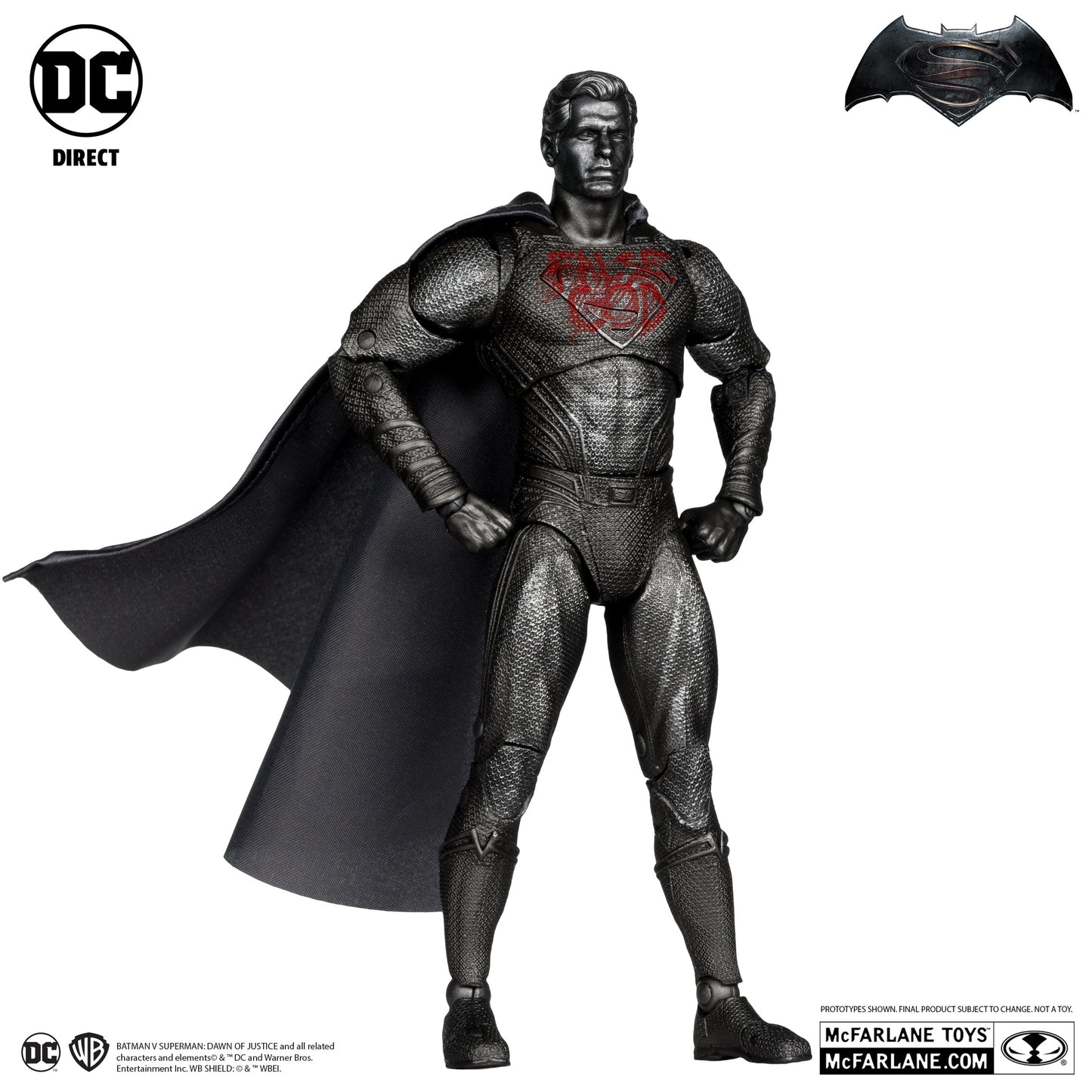 Batman v Superman: Dawn of Justice DC Multiverse - Superman (False God) - Chase / Platinum