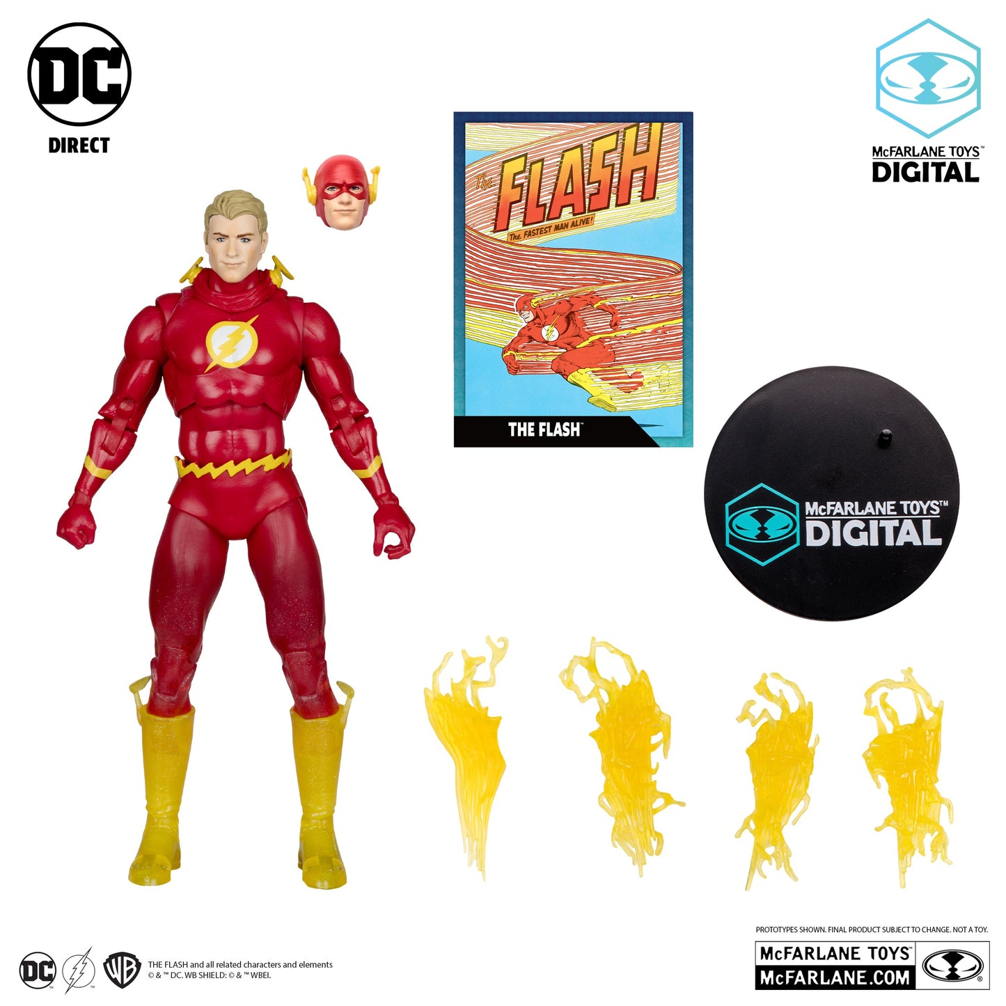 Dc Direct The Flash (Speed Force)   - The Flash - Platinum / Chase
