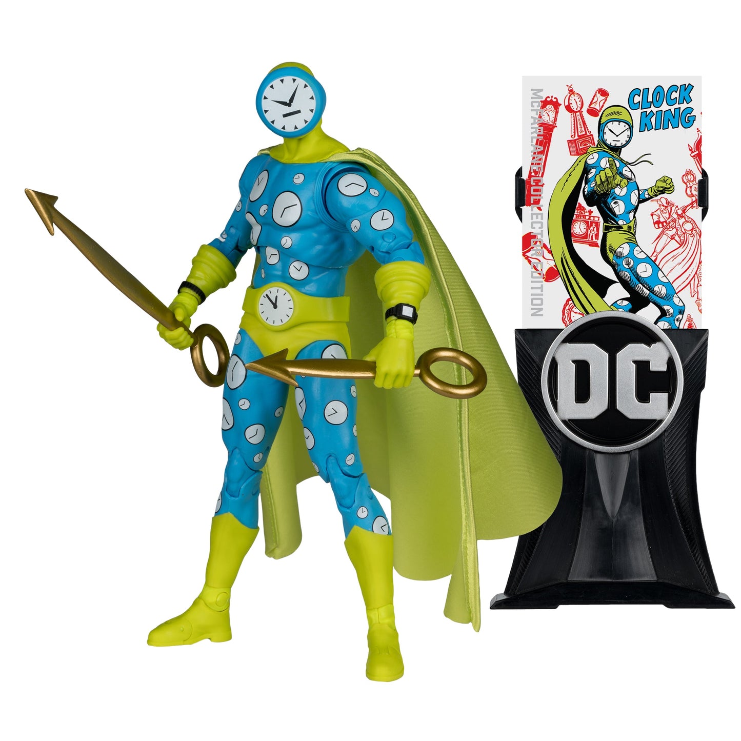 DC MCFARLANE COLLECTOR EDITION  - #18 CLOCK KING