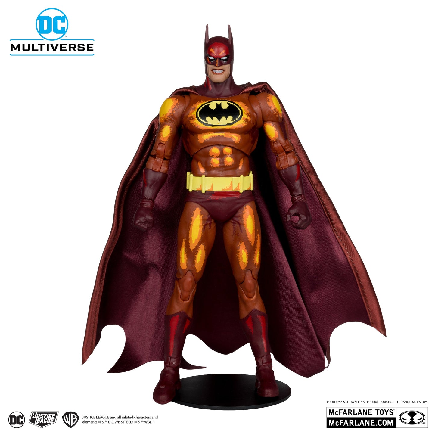Justice League Task Force DC Multiverse Batman Action Figure - Collect to Build: Darkseid - Platinum / Chase