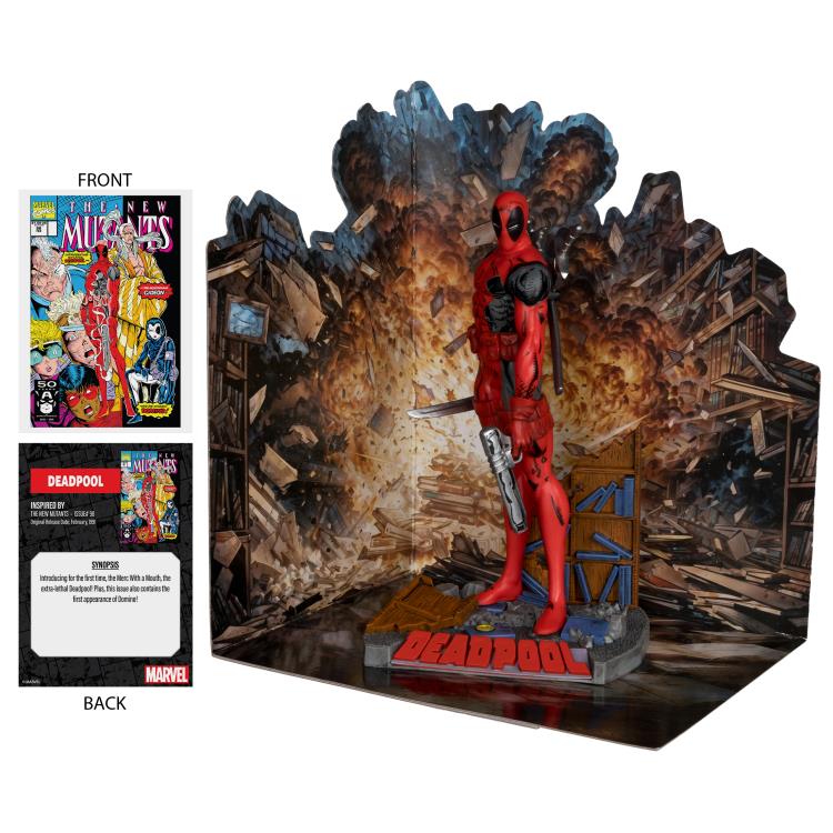 Marvel Comics Deadpool (New Mutants #98) 1/10 Scale - Statue