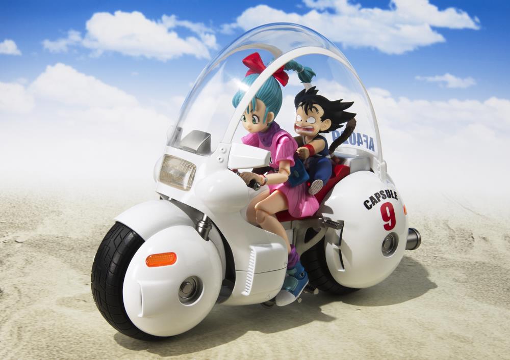 Dragon Ball S.H.Figuarts Bulma’s Capsule No. 9 Motorcycle (Reissue)