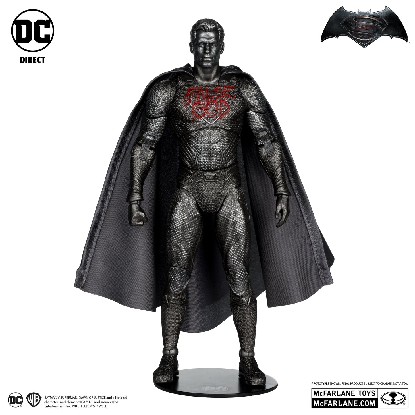 Batman v Superman: Dawn of Justice DC Multiverse - Superman (False God) - Chase / Platinum