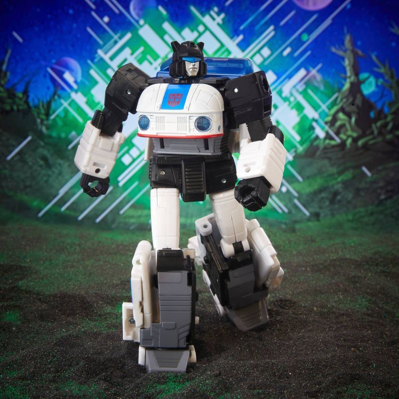 Transformers Legacy Evolution Buzzworthy Bumblee Origin Autobot Jazz Action Figure - Exclusive