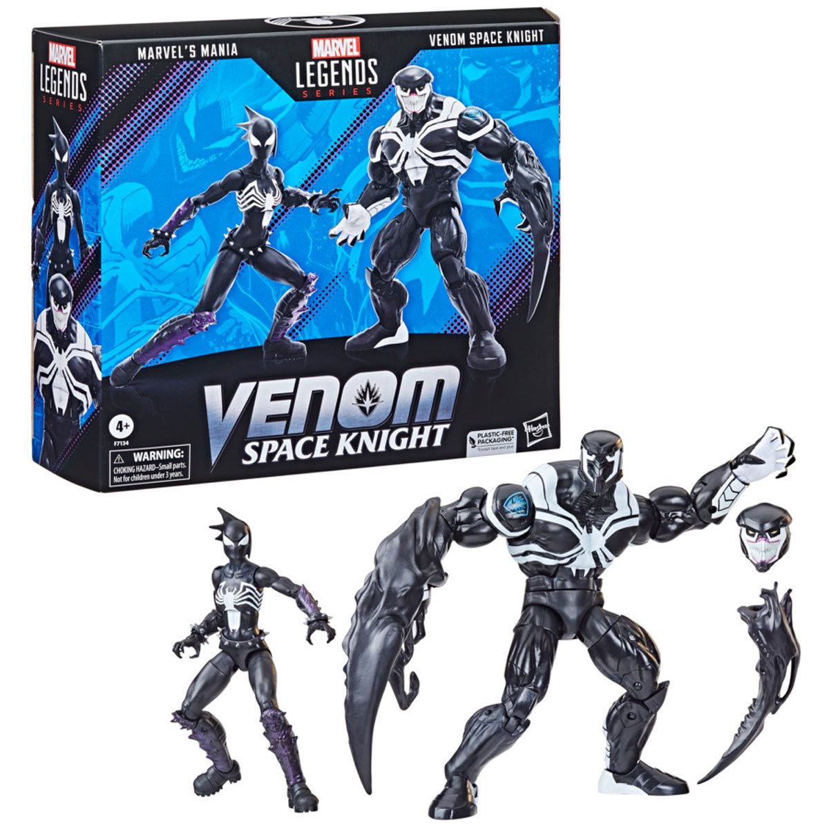Venom Marvel Legends Mania and Venom Space Knight