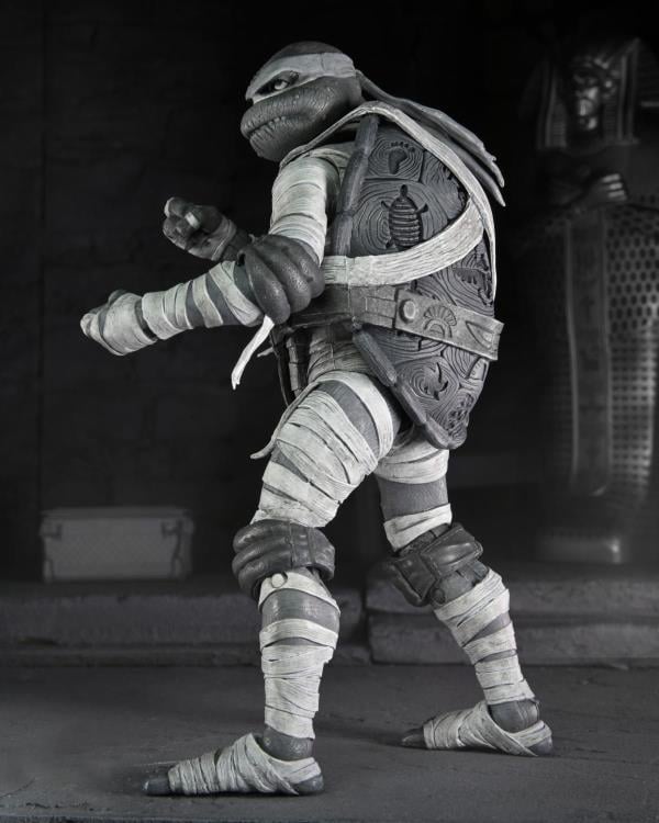 Universal Monsters x Teenage Mutant Ninja Turtles Turtles (Black & White) Action Figure 4-Pack