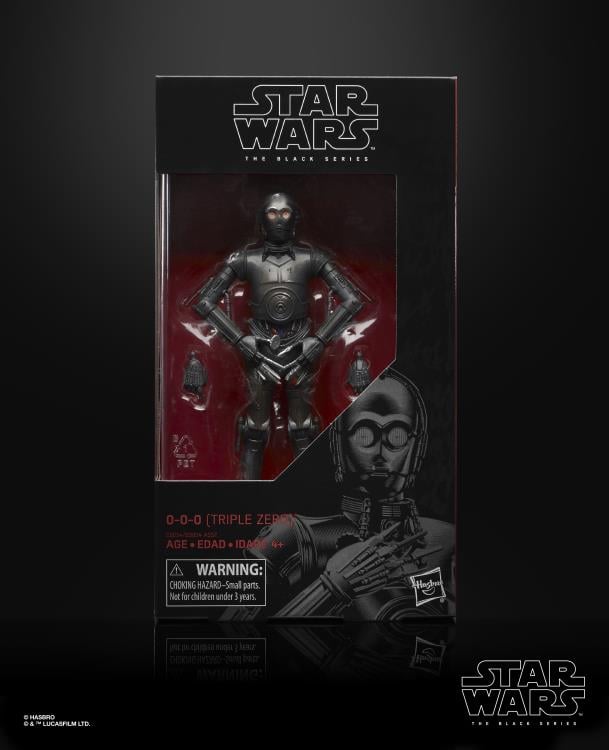 Star Wars: The Black Series 6" 0-0-0 (Triple Zero)