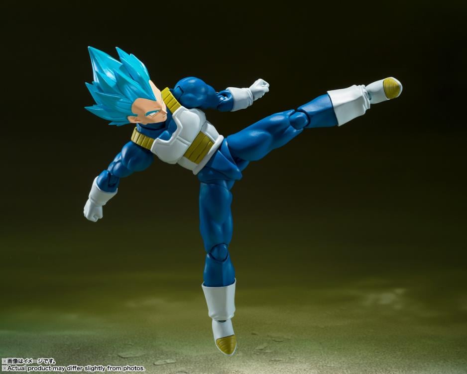 Dragon Ball Super S.H.Figuarts Super Saiyan God Super Saiyan Vegeta - Unwavering Saiyan Pride