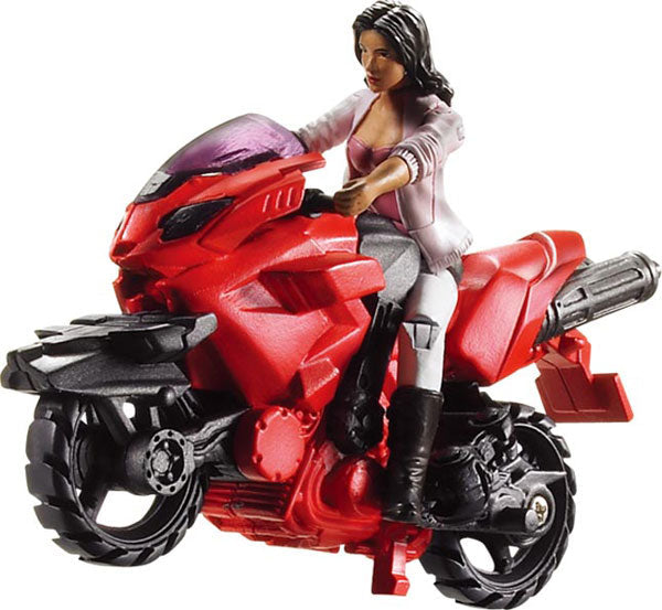 Transformers Movie - Revenge of the Fallen (ROTF) Human Alliance: Autobot Skids with Arcee and Mikaela Banes