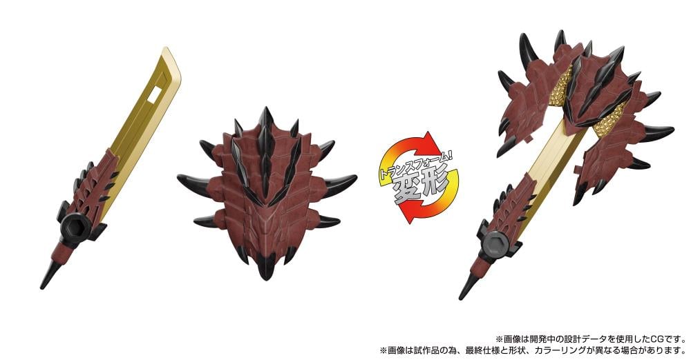 Transformers x Monster Hunter Synergenex Series Rathalos Prime Action Figure