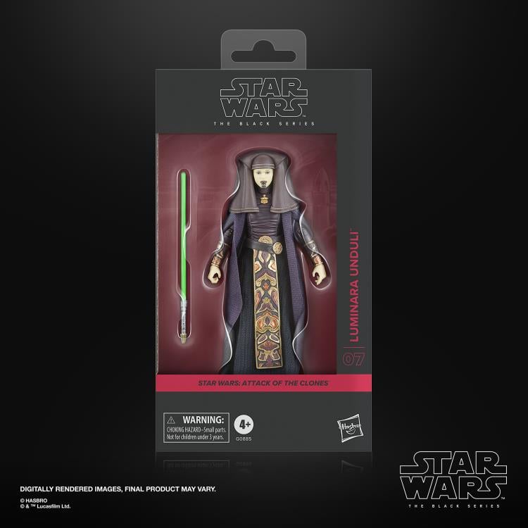 Star Wars: The Black Series 6" Luminara Unduli - Attack of the Clones