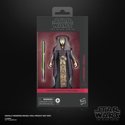 Star Wars: The Black Series 6" Luminara Unduli - Attack of the Clones