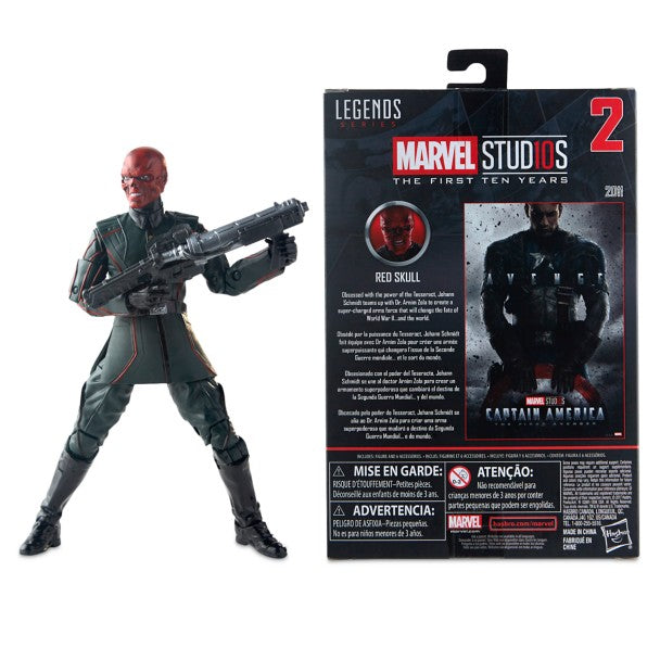 Red Skull Action Figure – Legends Series – Marvel Studios 10th Anniversary