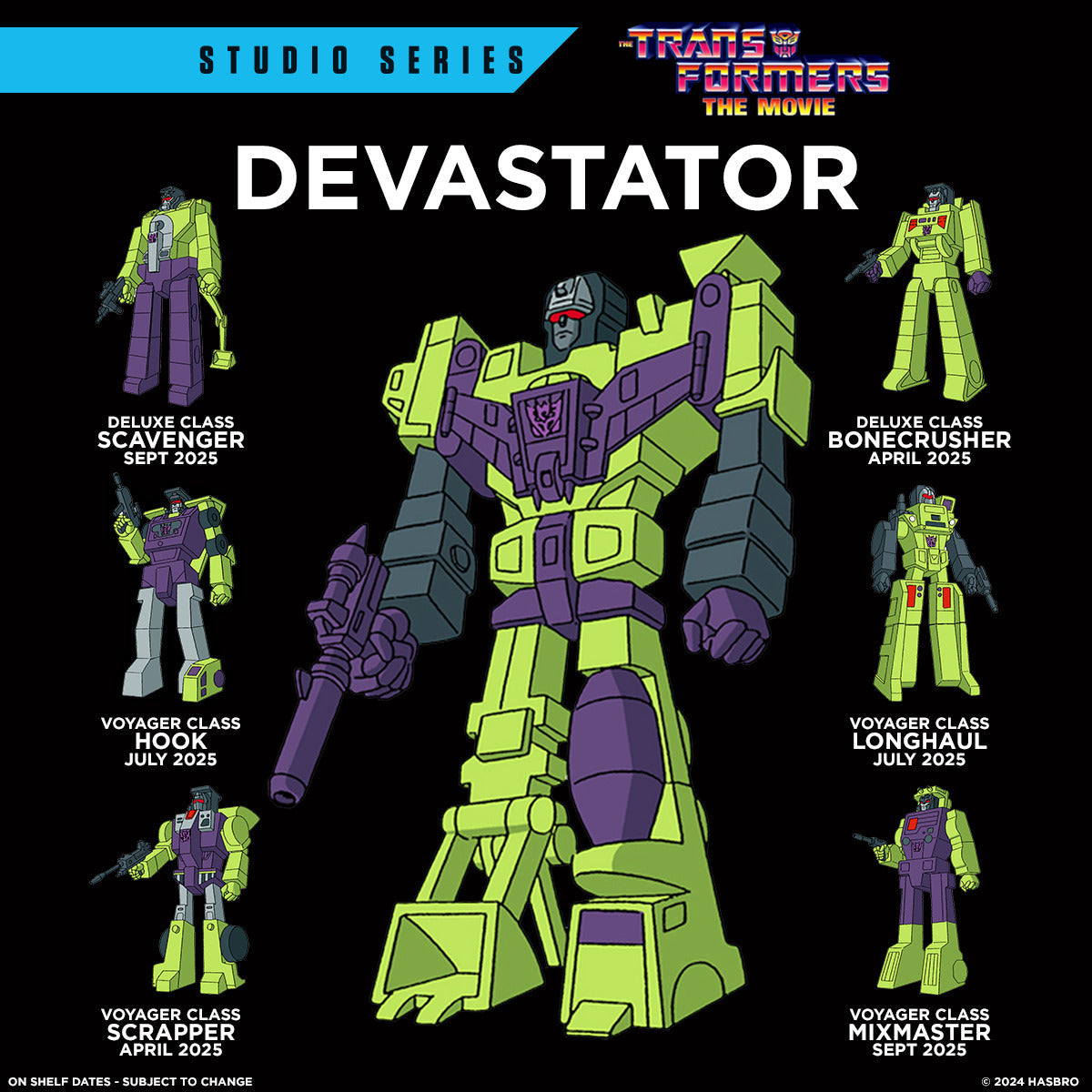 Transformers Studio Series Deluxe Class Transformers: The Movie Bonecrusher