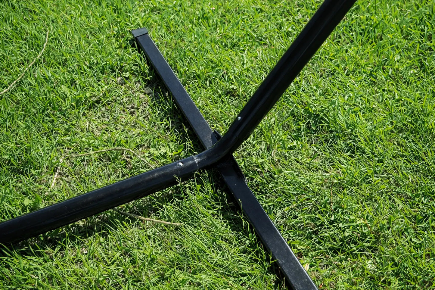 Cotton Rope Hammock with 3-Beam Stand