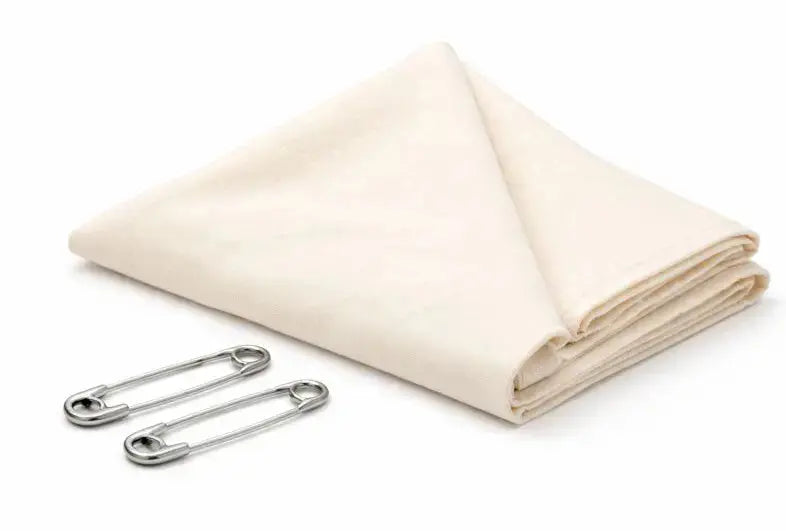 Fabric Triangular Bandage with Safety Pins, Non-Sterile, 40" x40" x 56"
