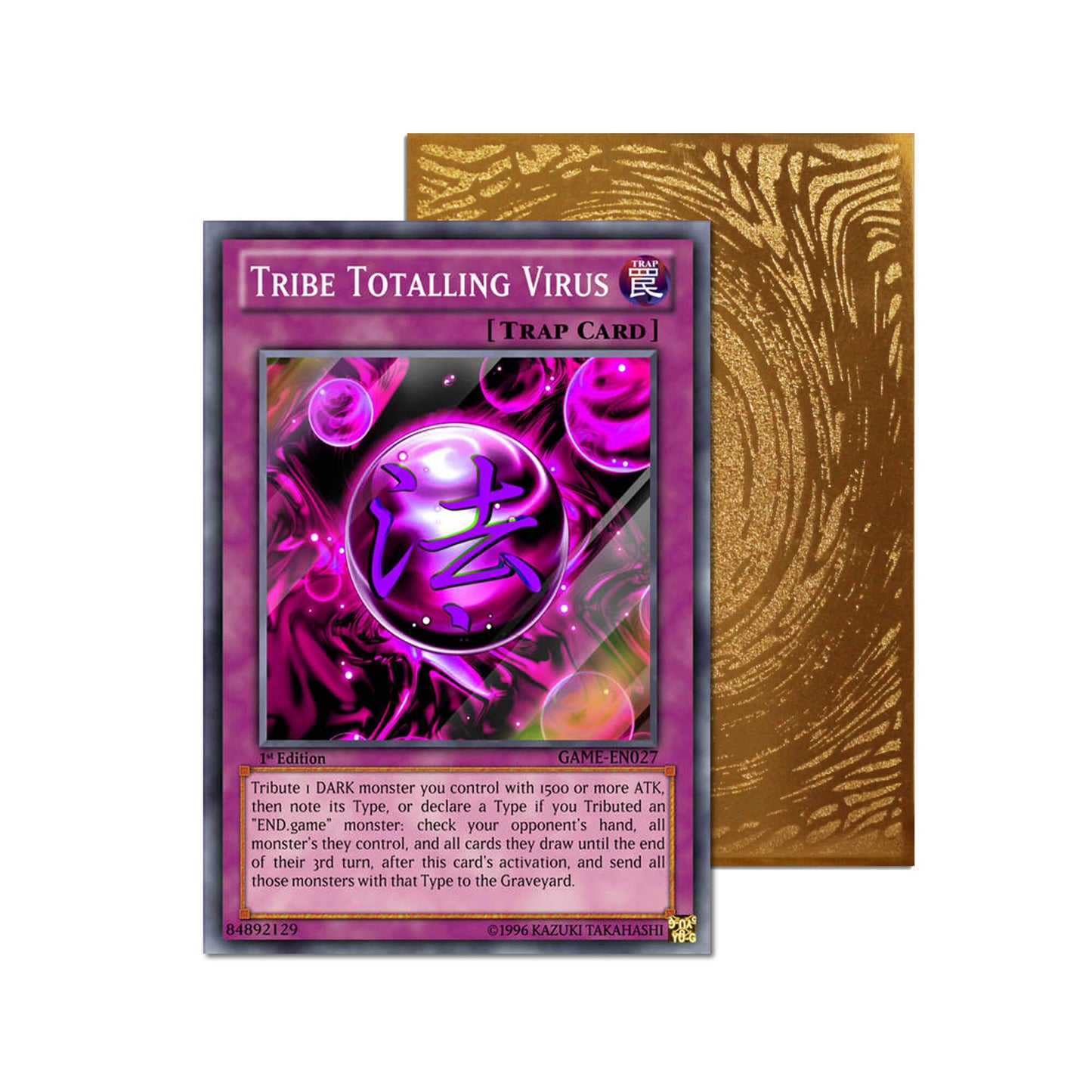 Tribe Totalling Virus Metal Orica Card