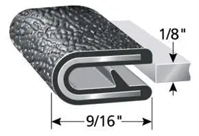 VWD Trim Lock 2014+ Ram ProMaster  Passenger Side Rear Quarter 136"WB