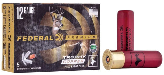 Federal Trophy Copper Sabot Slug 12 Gauge 300 Grain