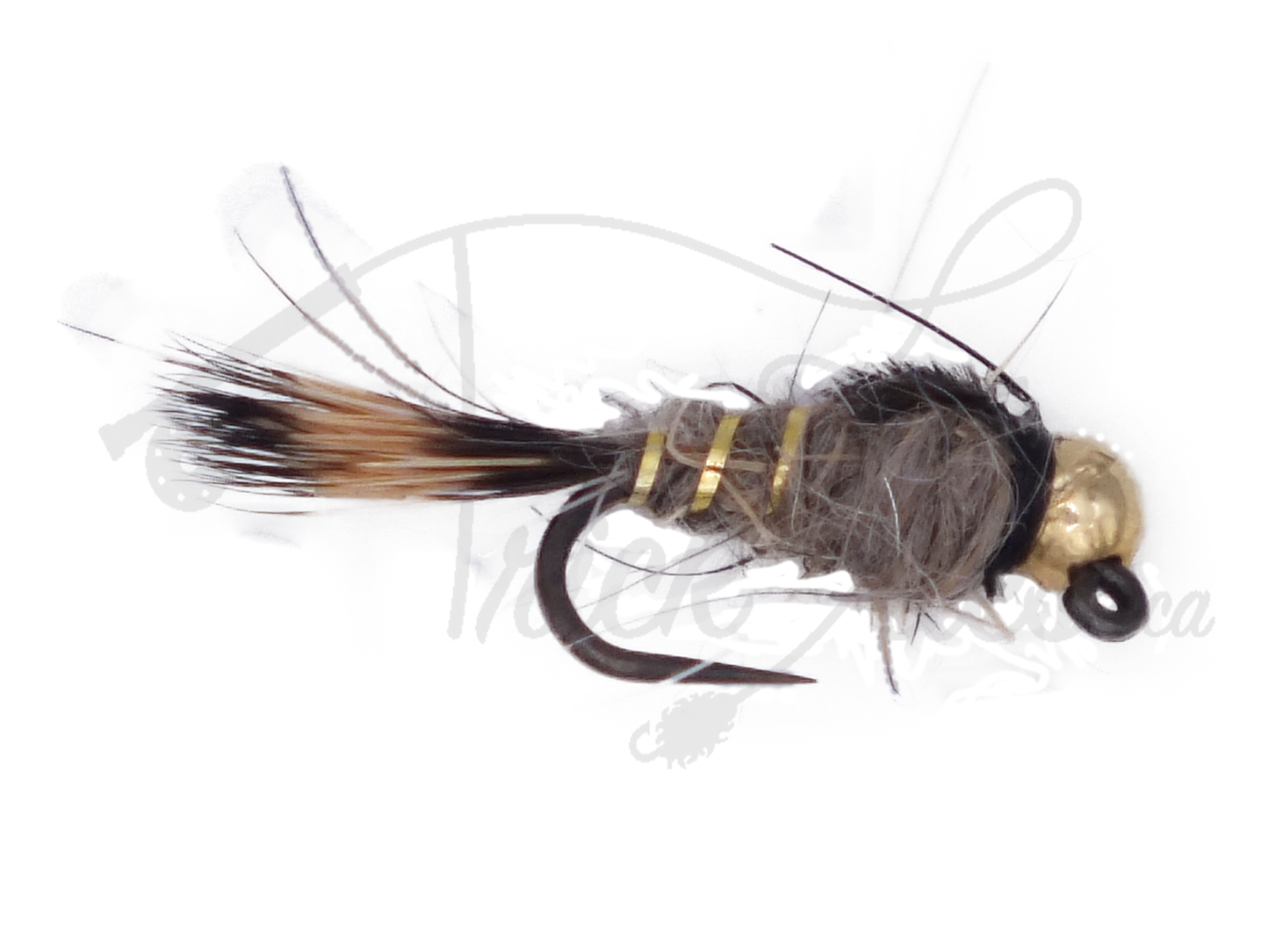 Tungsten Jighead Hare's Natural Ear Barbless