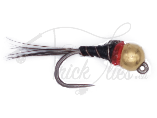 Tungsten Jighead Hot Collar Perdigon Nymph Barbless