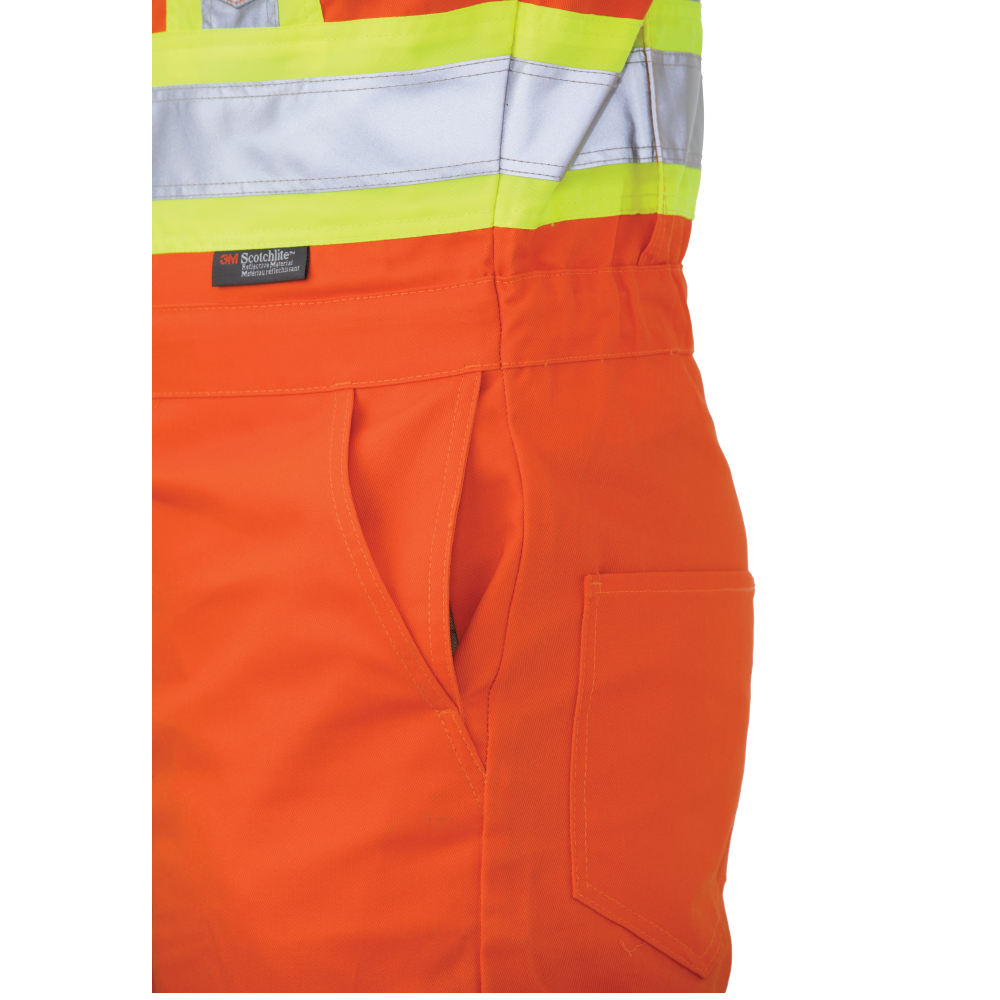 Twill Unlined Safety Coverall