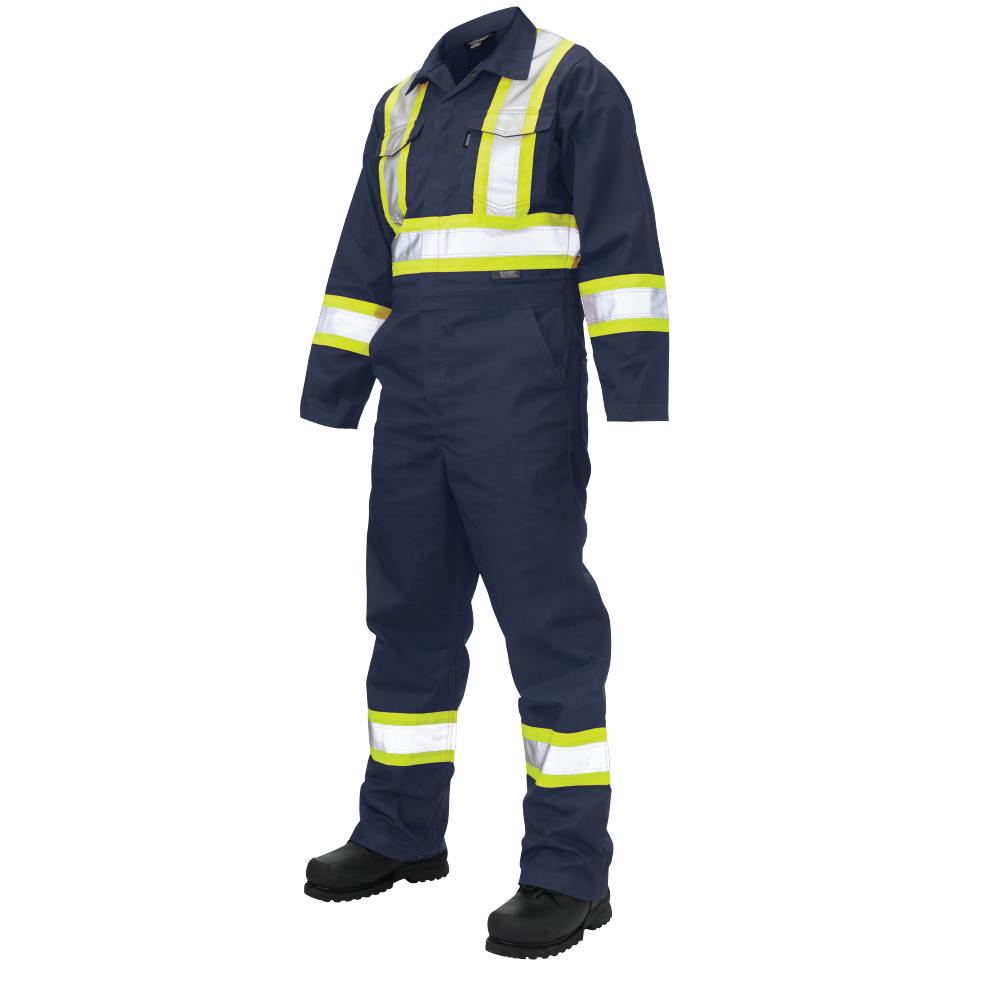 Twill Unlined Safety Coverall